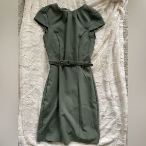 H&M Sage Sheath Dress